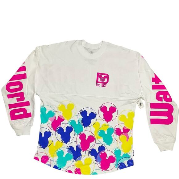 Disney Spirit Jersey Balloon 2020 White Size Small NWT - Picture 8 of 11
